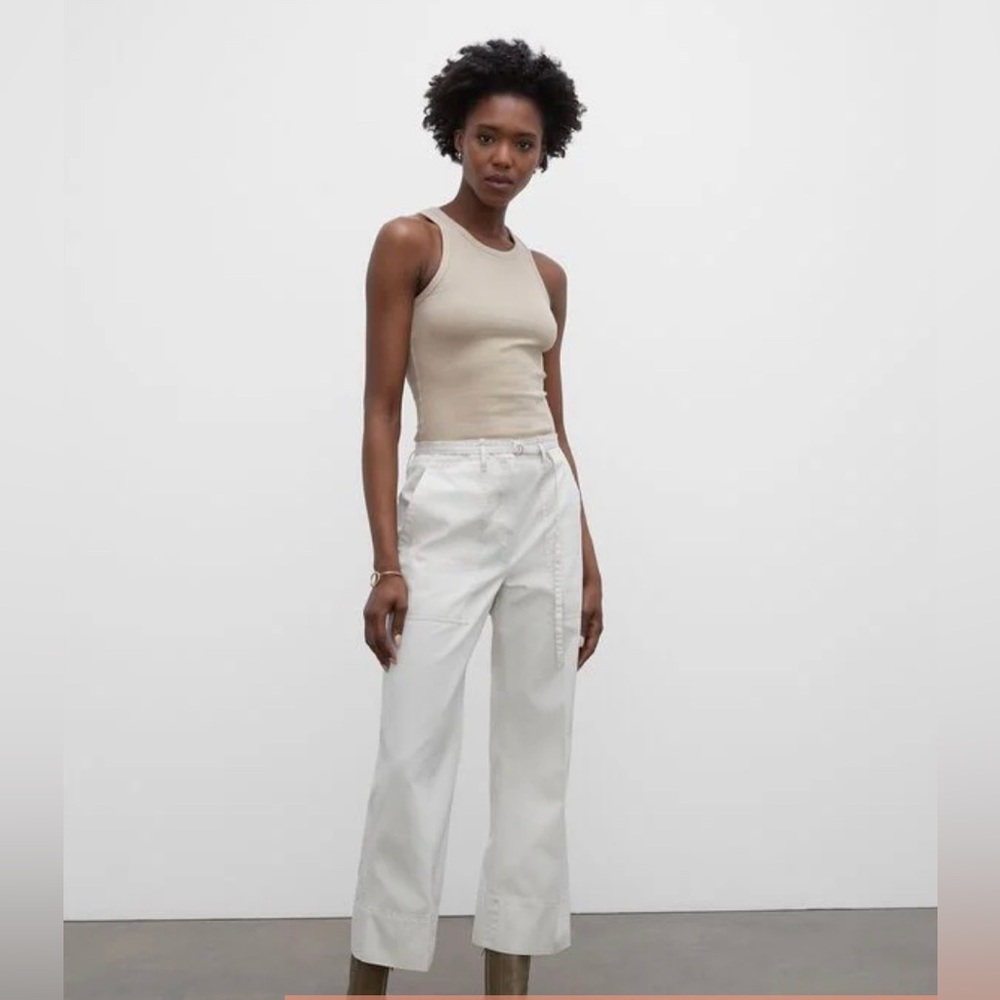 Club Monaco Tea Dyed Bootcut Chinos